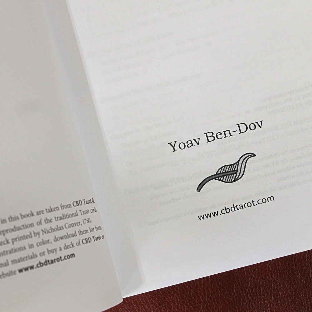 Tarot Marseilles - Open Reading Book Yoav Ben-Dov - Picture 5 of 8
